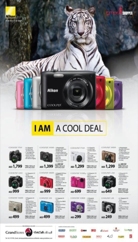 Nikon campaign artwork