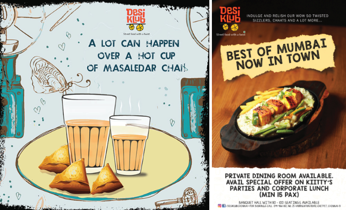 Desi Klub campaign artwork